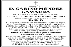 Gabino Méndez Gamarra
